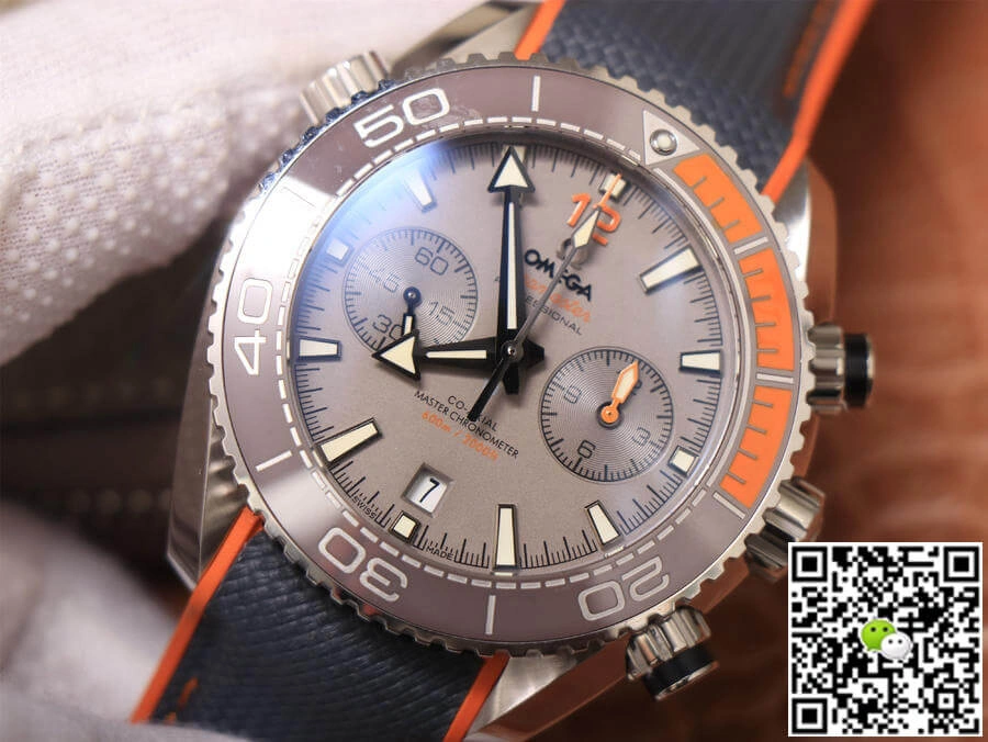 Omega Seamaster 215.92.46.51.99.001 OM Factory 1:1 Best Edition Replica Watch Grey Bezel